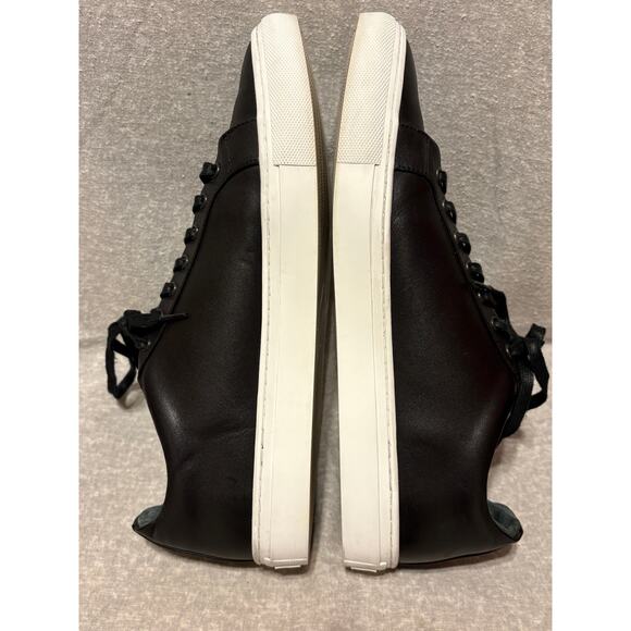 Thursday Boot Co Men's Size 11 Premier LaceUp Low Top Black Leather Sneakers EUC - Picture 6 of 12